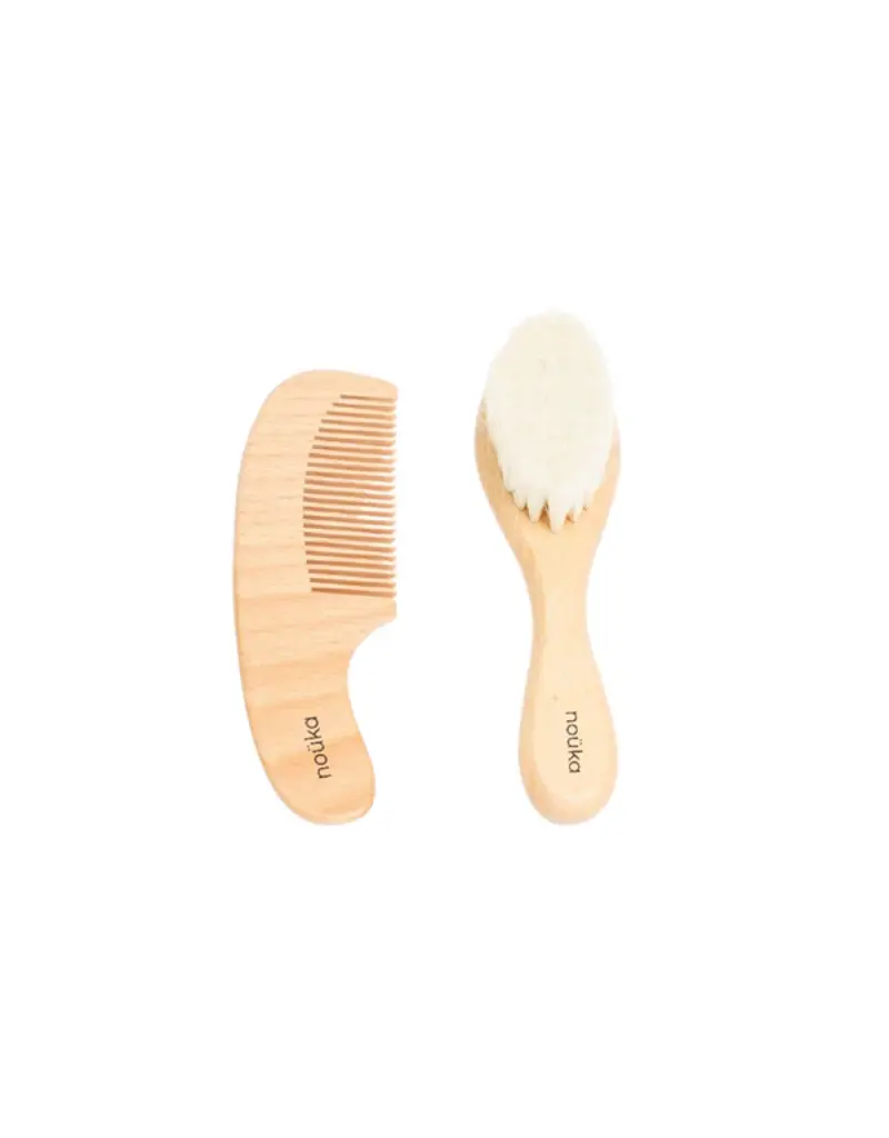 NOUKA BRUSH & COMB SET