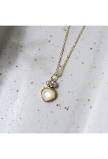 GLEE ANASTASIA NECKLACE  CLEAR - GOLD