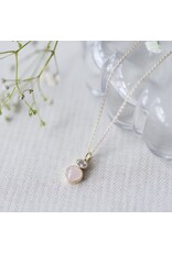 GLEE ANASTASIA NECKLACE  CLEAR - GOLD