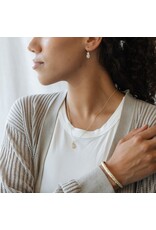 GLEE ANASTASIA NECKLACE  CLEAR - GOLD