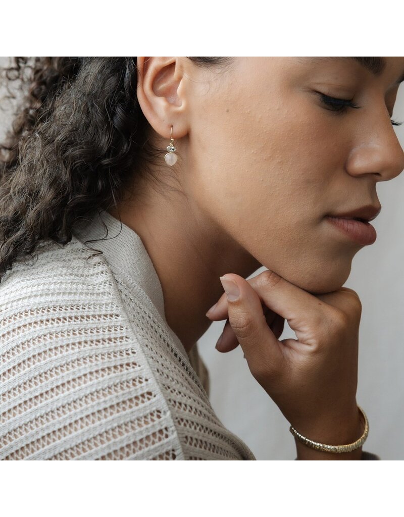 GLEE TASIA EARRINGS CLEAR