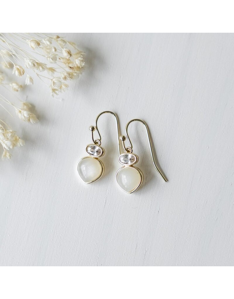 GLEE TASIA EARRINGS CLEAR