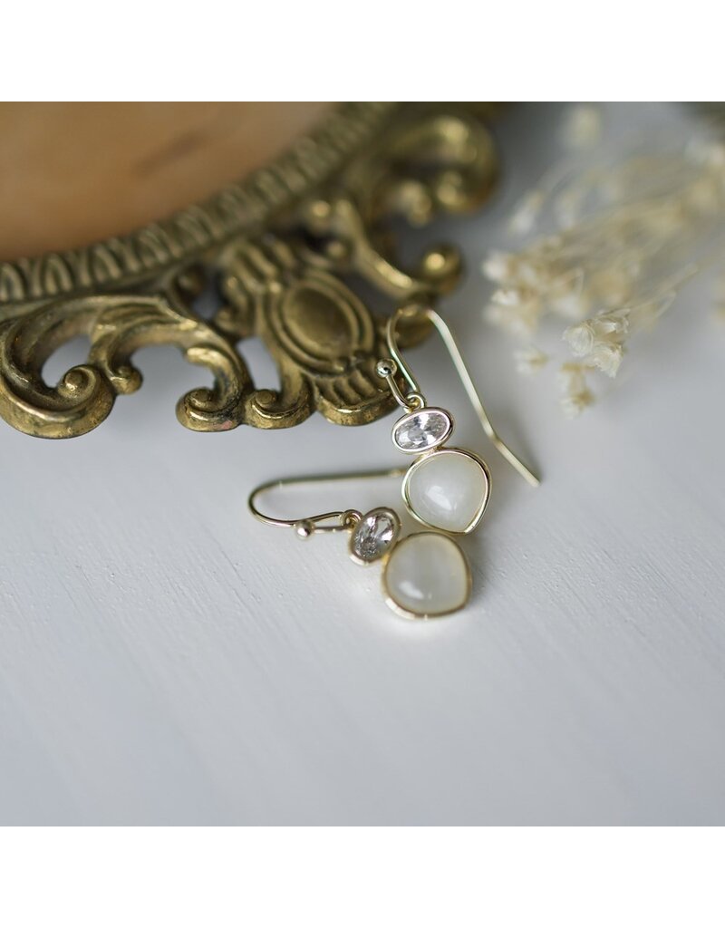 GLEE TASIA EARRINGS CLEAR