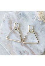 GLEE TWOFOLD EARRINGS