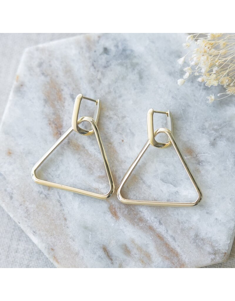 GLEE TWOFOLD EARRINGS