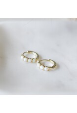 GLEE OPAL KISS OPALITE HOOPS