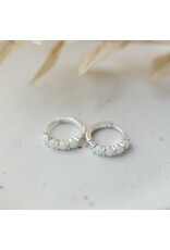 GLEE OPAL KISS OPALITE HOOPS