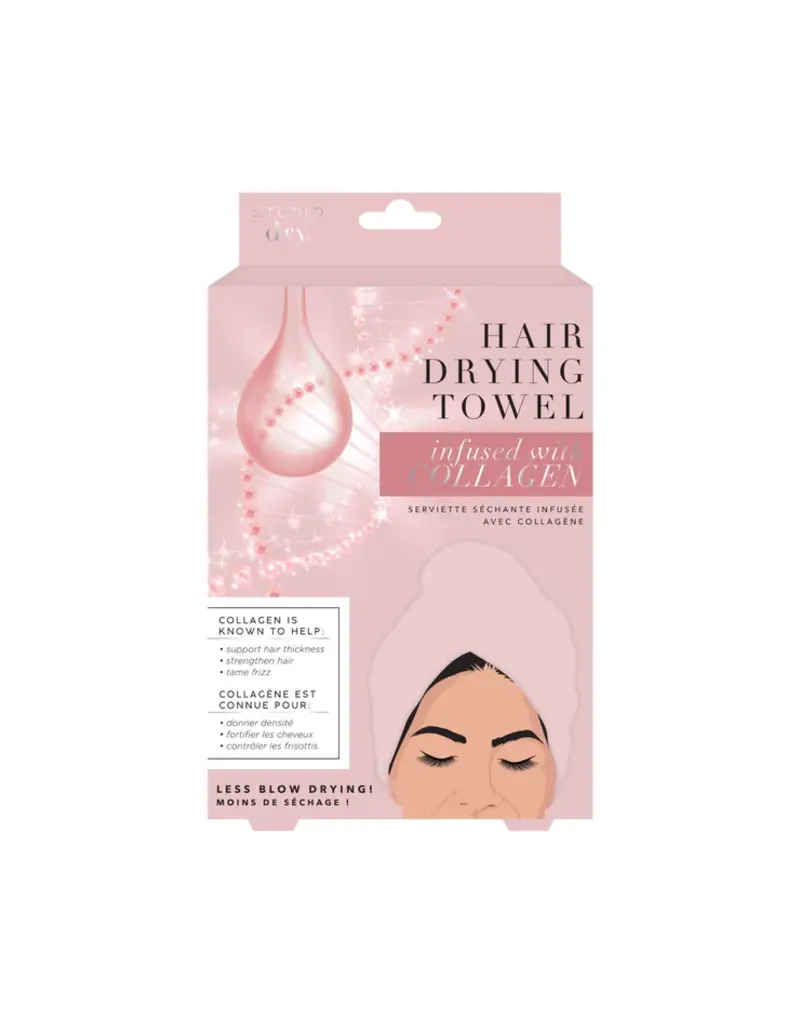 INFUSED TURBAN HAIR TOWEL