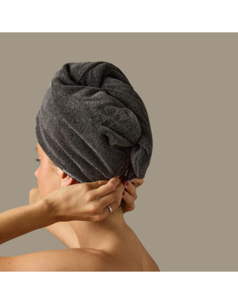 INFUSED TURBAN HAIR TOWEL