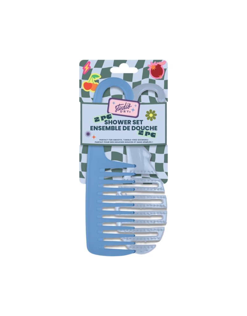 STUDIO DRY  2 PIECE SHOWER SET