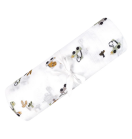 PERLIM PINPIN COTTON 48 X 48 MUSLIN BLANKET