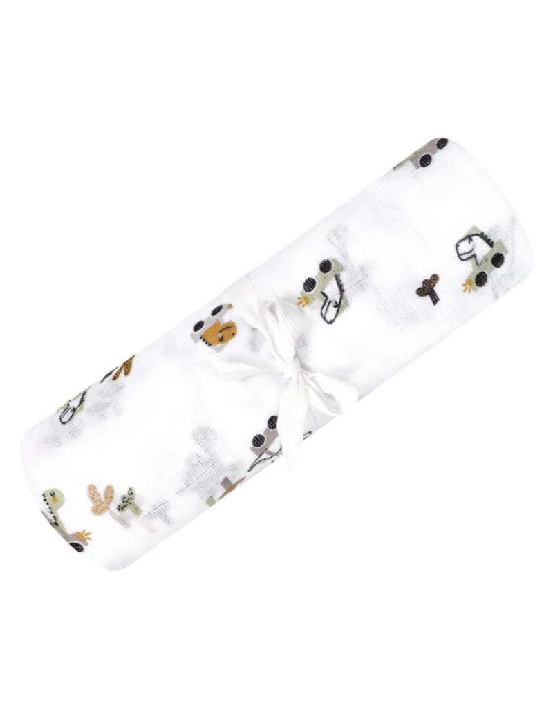 PERLIM PINPIN COTTON 48 X 48 MUSLIN BLANKET