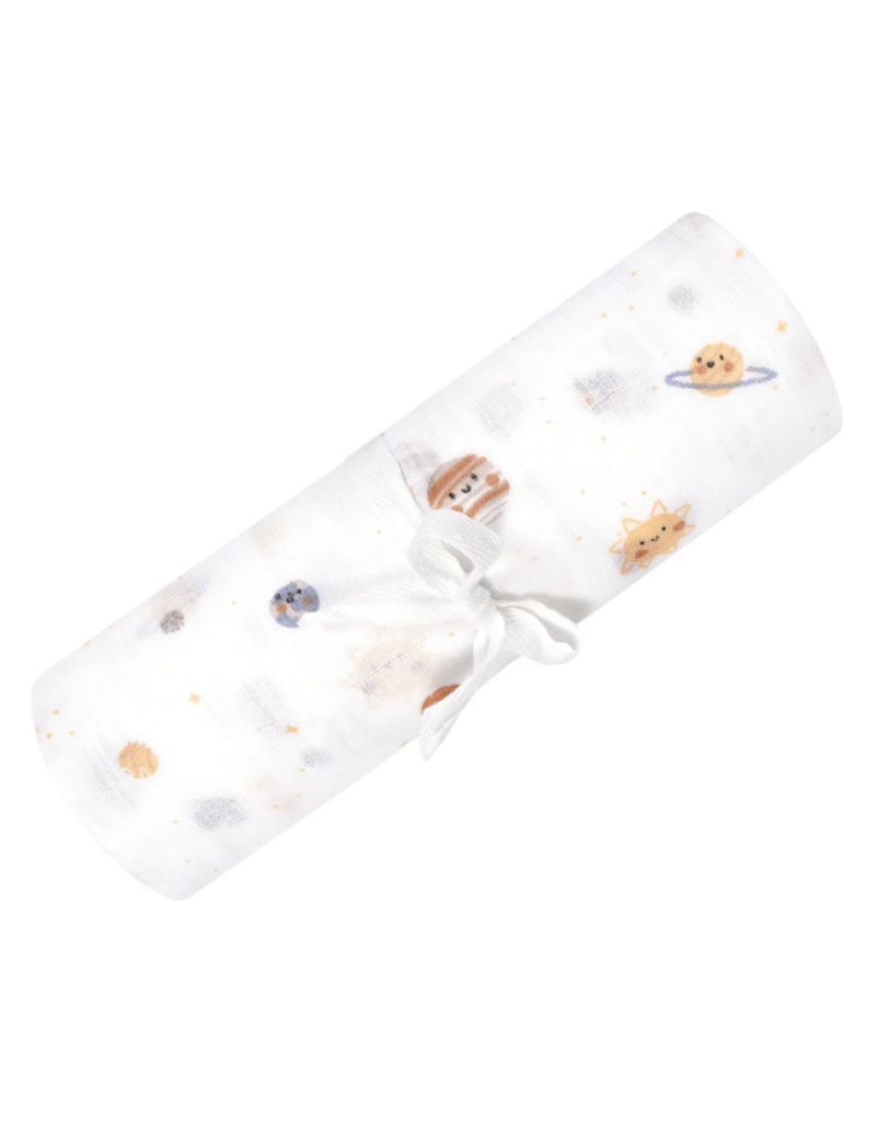 PERLIM PINPIN COTTON 48 X 48 MUSLIN BLANKET