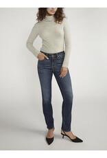 SILVER JEANS AVERY STRAIGHT - 31 LEG - COTTON BLND