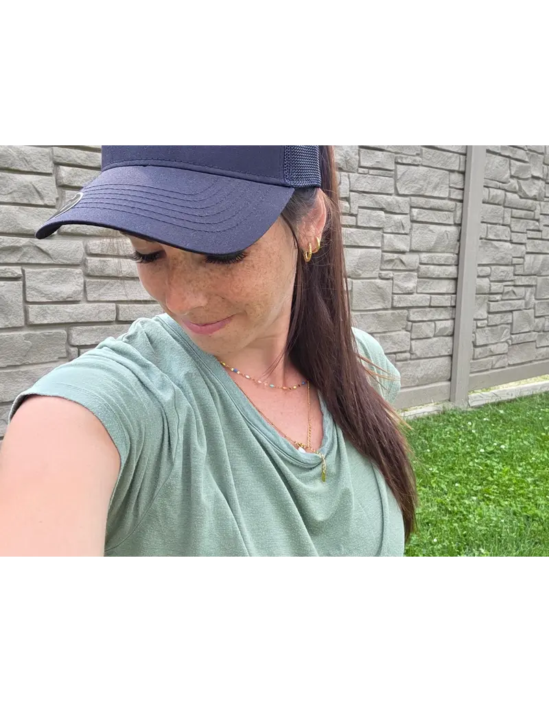 DIYXE WOMENS PONYTAIL CAP