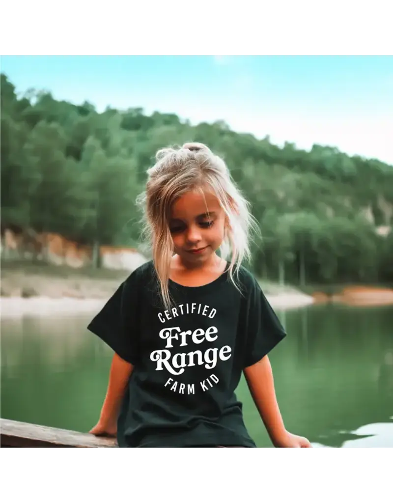 CERTIFIED FREE RANGE T SHIRT - YOUTH