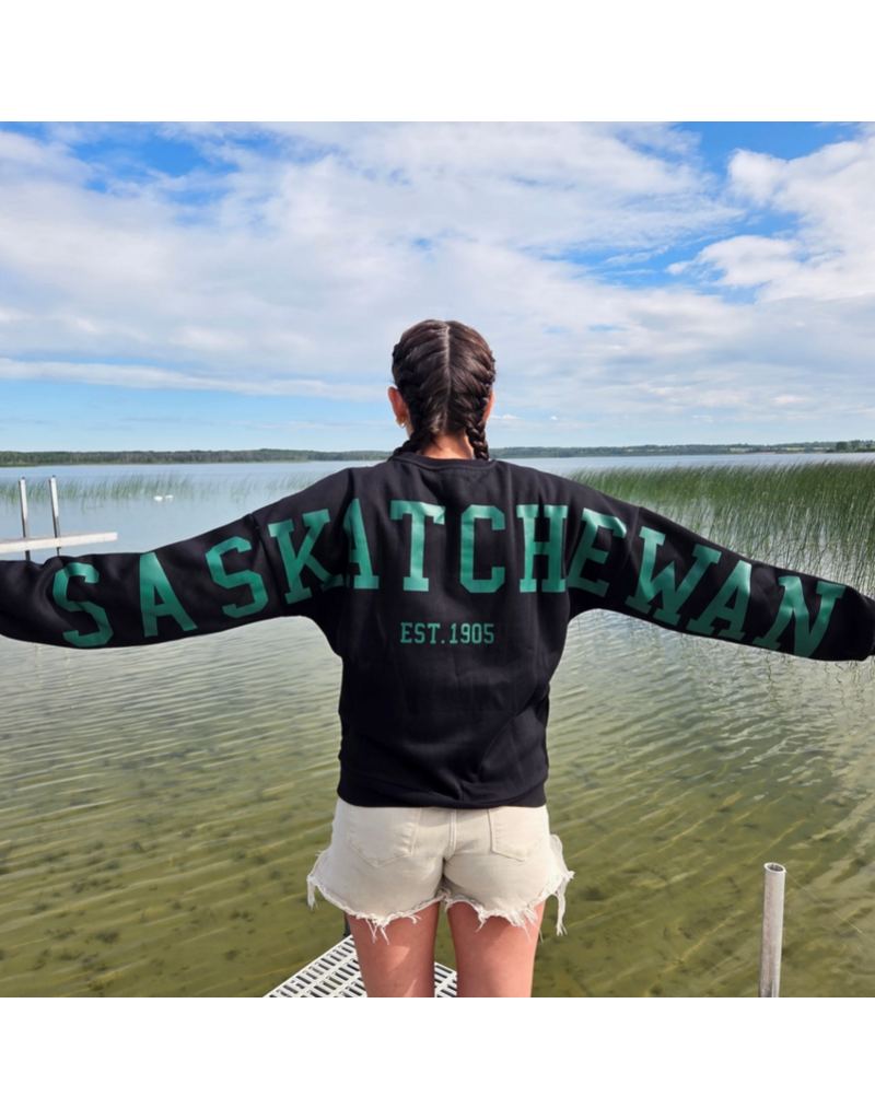 SASKATCHEWAN BACK UNISEX CREWNECK