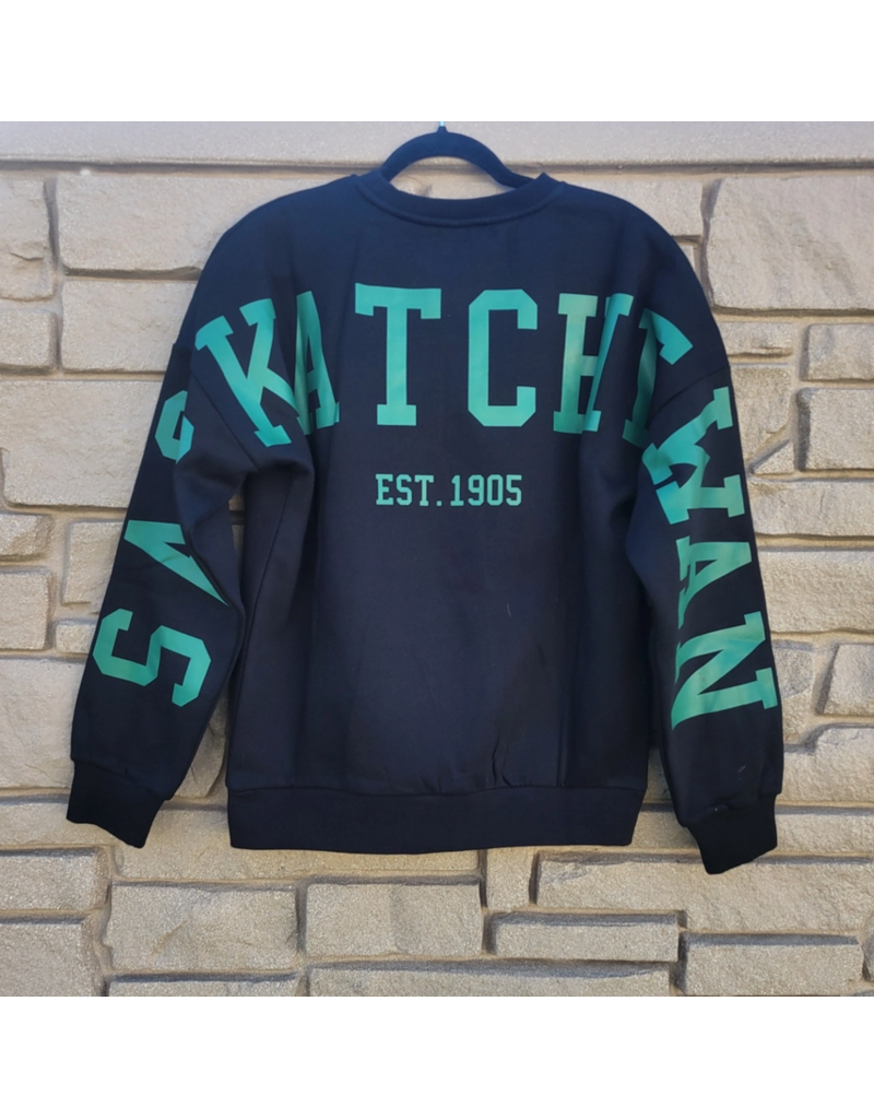 SASKATCHEWAN BACK UNISEX CREWNECK