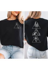 GEOMETRIC SASKATCHEWAN UNISEX CREWNECK