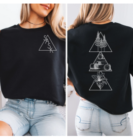GEOMETRIC SASKATCHEWAN UNISEX CREWNECK