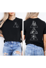 GEOMETRIC SASKATCHEWAN UNISEX T SHIRT