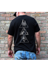 GEOMETRIC SASKATCHEWAN UNISEX T SHIRT