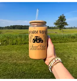 DIYXE GLASS JAR w/BAMBOO LID