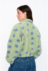 24COLOURS FLORAL PULL OVER MINT GREEN