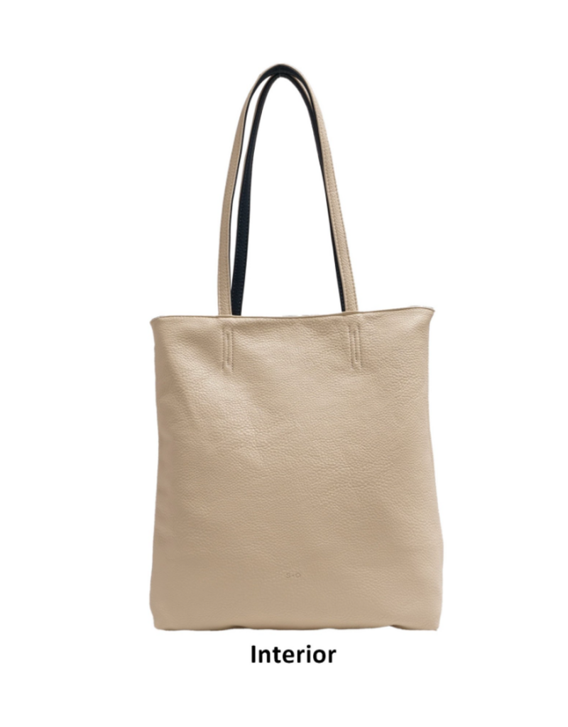 AMIA 2-IN-1 REVERSIBLE TOTE