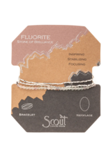 SCOUT DELICATE STONE BRACELET/NECKLACE