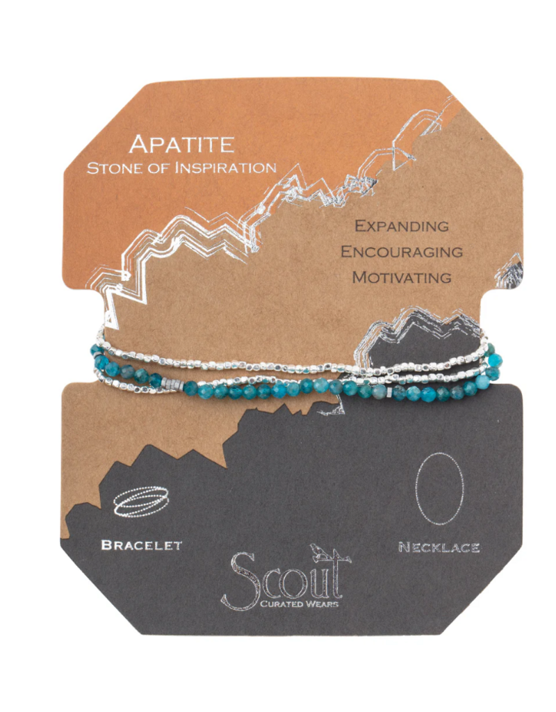 SCOUT DELICATE STONE BRACELET/NECKLACE