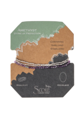 SCOUT DELICATE STONE BRACELET/NECKLACE