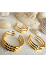 PIKA & BEAR LO-FI  STERLING TOE RING