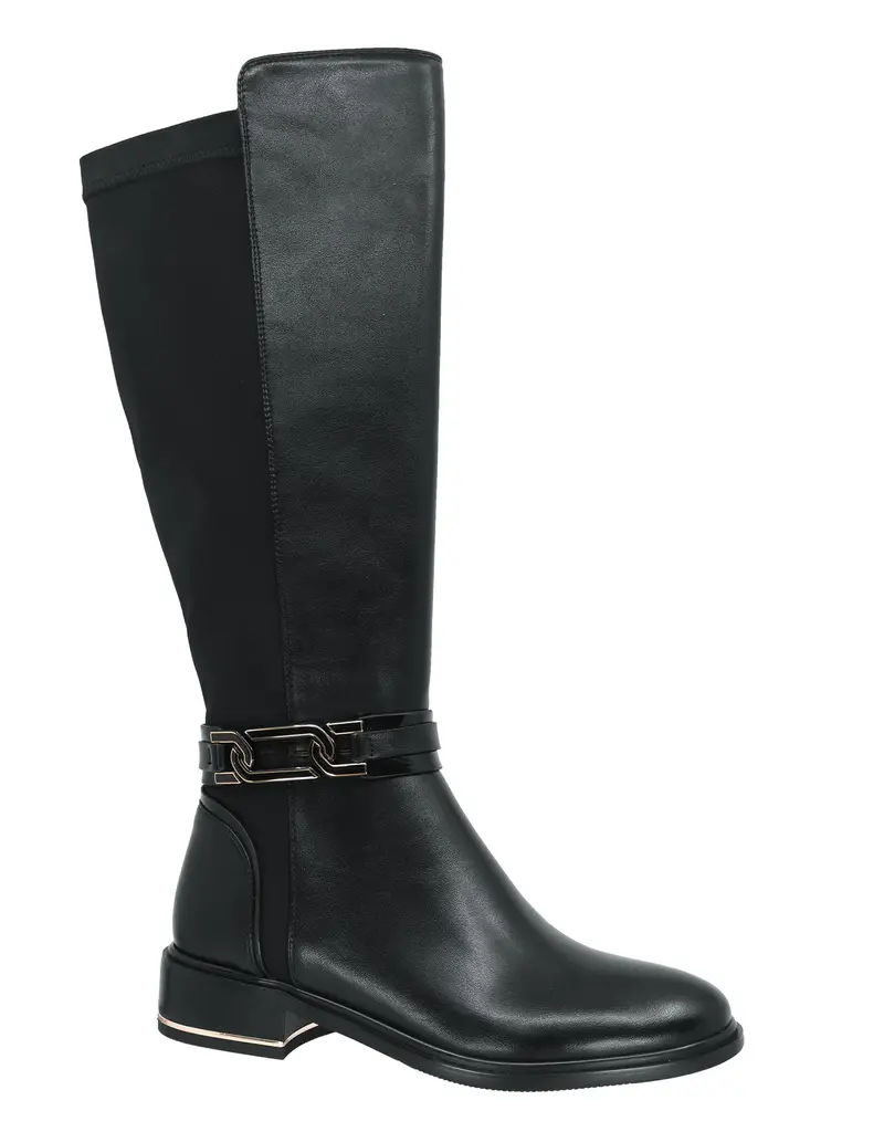 STUDIO LONDON JUNO BLACK WATERPROOF TALL BOOT