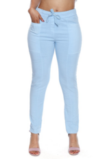 COTTON STRETCH PANTS