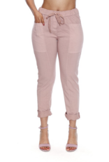 COTTON STRETCH PANTS