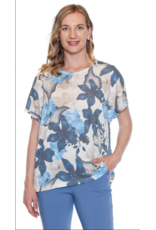 COTTON FLORAL PRINTED TOP