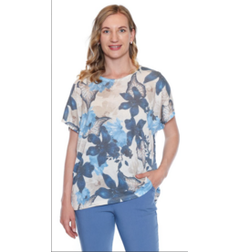 COTTON FLORAL PRINTED TOP
