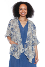 COTTON FLORAL CARDIGAN