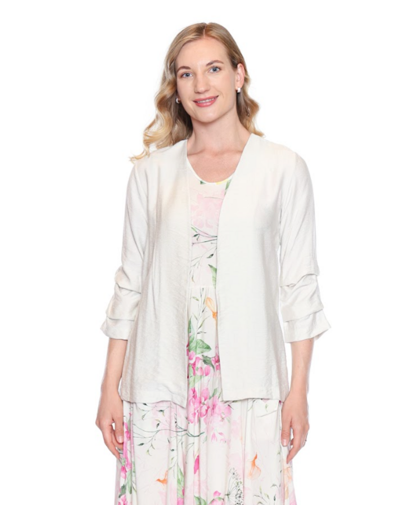 DRAPE SLEEVE CARDIGAN