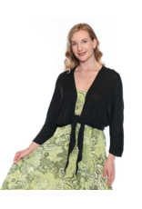 MODAL KNIT TIE FRONT CARDIGAN