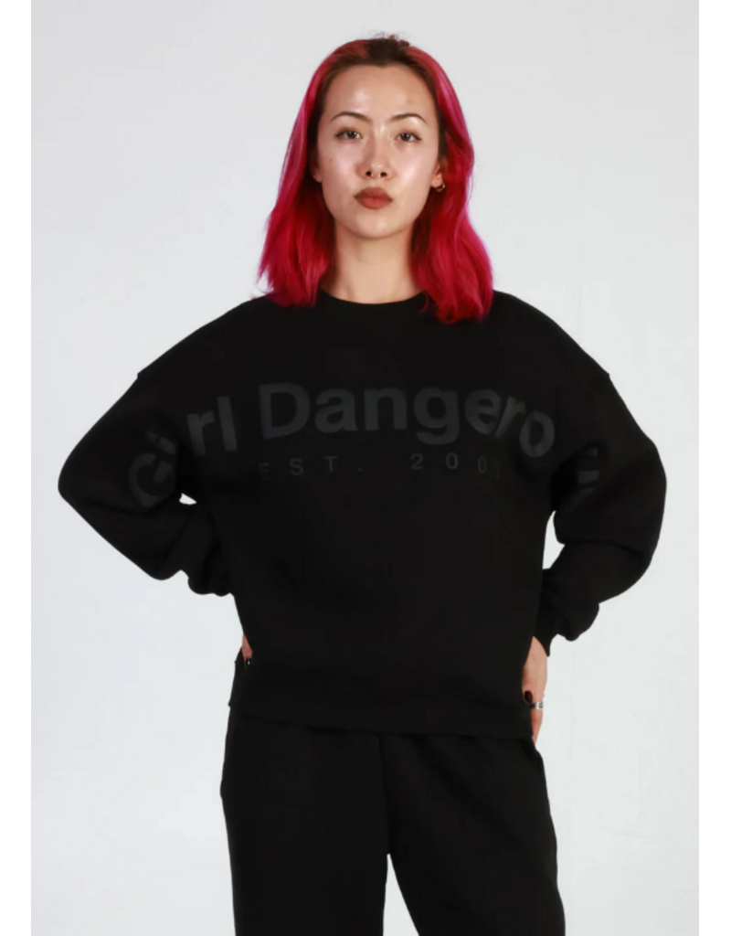 GIRL DANGEROUS GIRL DANGEROUS SWEATSHIRT - COTTON BLND