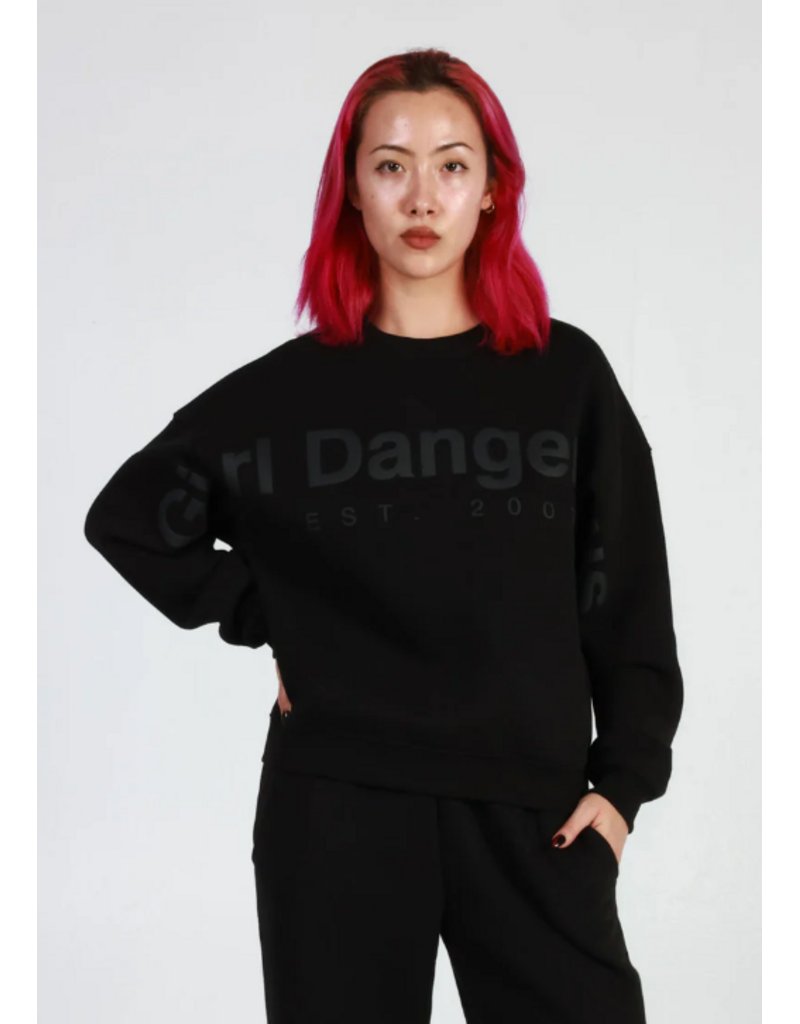 GIRL DANGEROUS GIRL DANGEROUS SWEATSHIRT - COTTON BLND