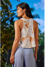 TRIBAL ESSENTIAL CROPPED TANK TOP