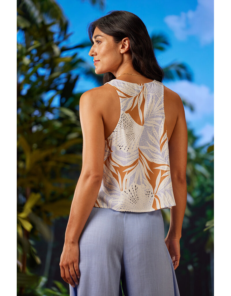 TRIBAL ESSENTIAL CROPPED TANK TOP