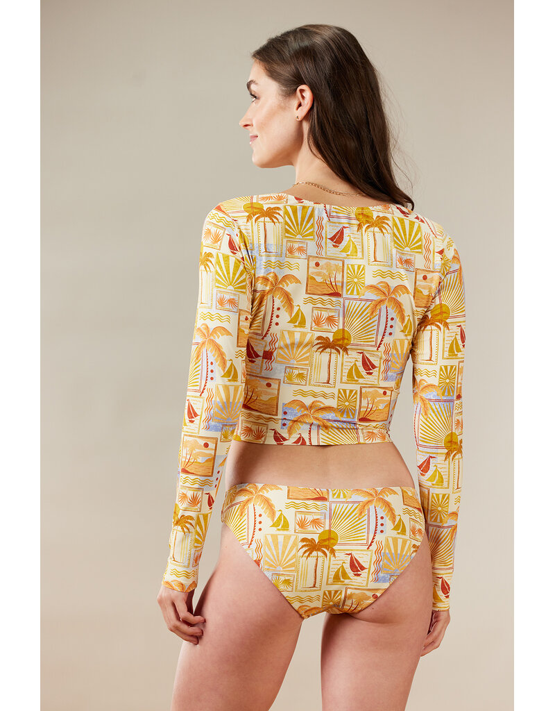 TRIBAL REVERSIBLE BIKINI BOTTOM - POSTCARD