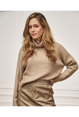 RIBBED OATMEAL SWEATER