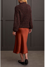 TRIBAL FUNNEL NECK OVERSIZE SWEATER