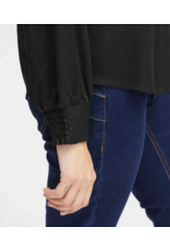 VILINE V-NECK BLACK TOP