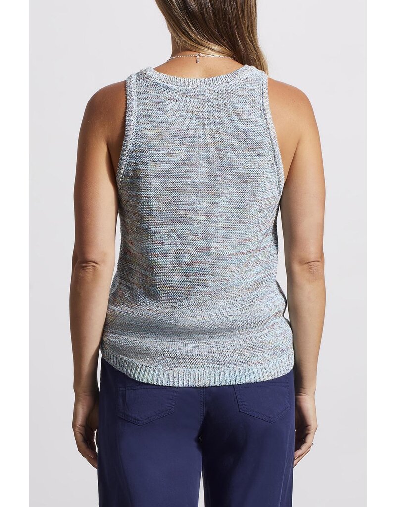 TRIBAL SWEATER CAMI W/ SPECIAL STITCH